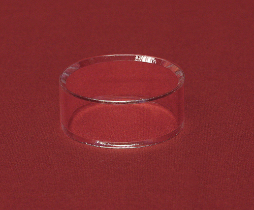 Hand-Made Acrylic Rings with Bevel.       Categ  21-189