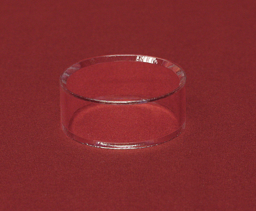 Hand-Made Acrylic Rings with Bevel.         Categ  21-189