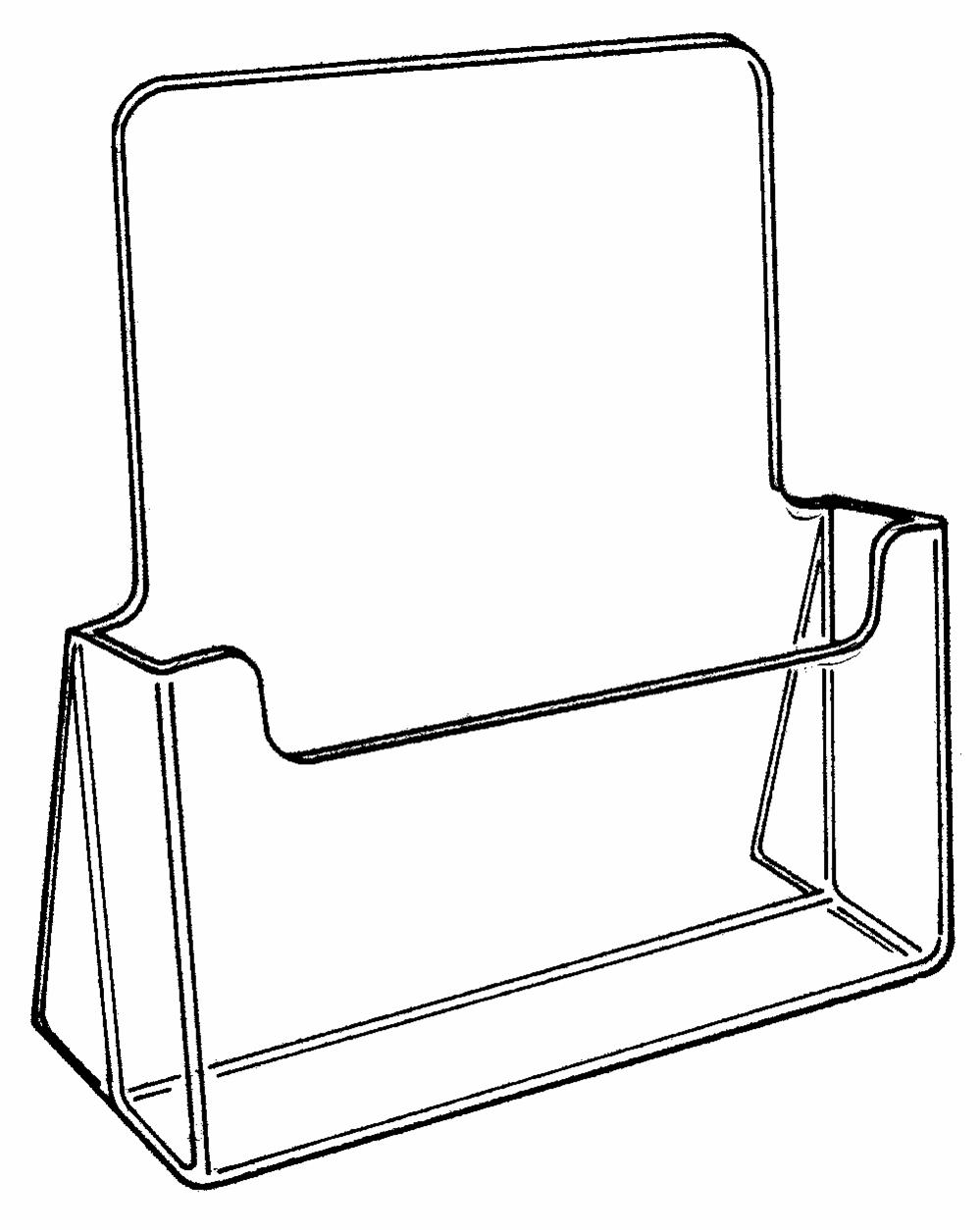 Catalog Holder For 8-1/2" x 11".         Categ 12-96