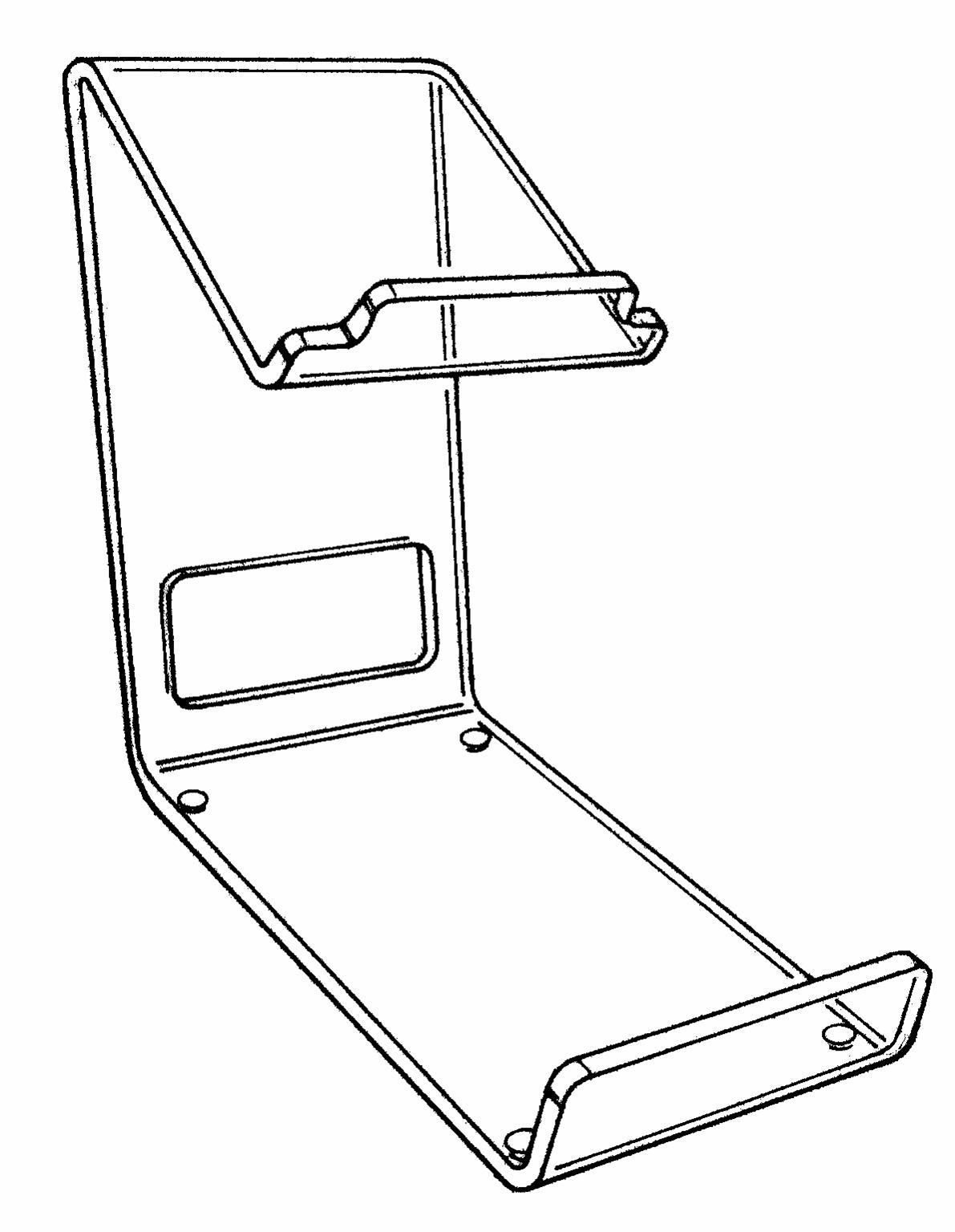 Credit Card Terminal Stand.           Categ  17