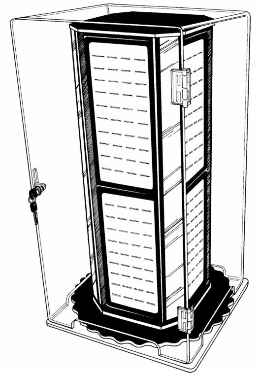 Locking Double-High Rotator Tower.       Categ 10-133