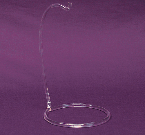Acrylic Rod Ornament Hanger.         Categ  23-168