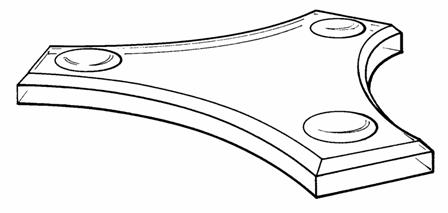 Multi Dimple Block.          Categ  21-190