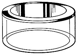 Round Mirror Riser.         Categ  16-84