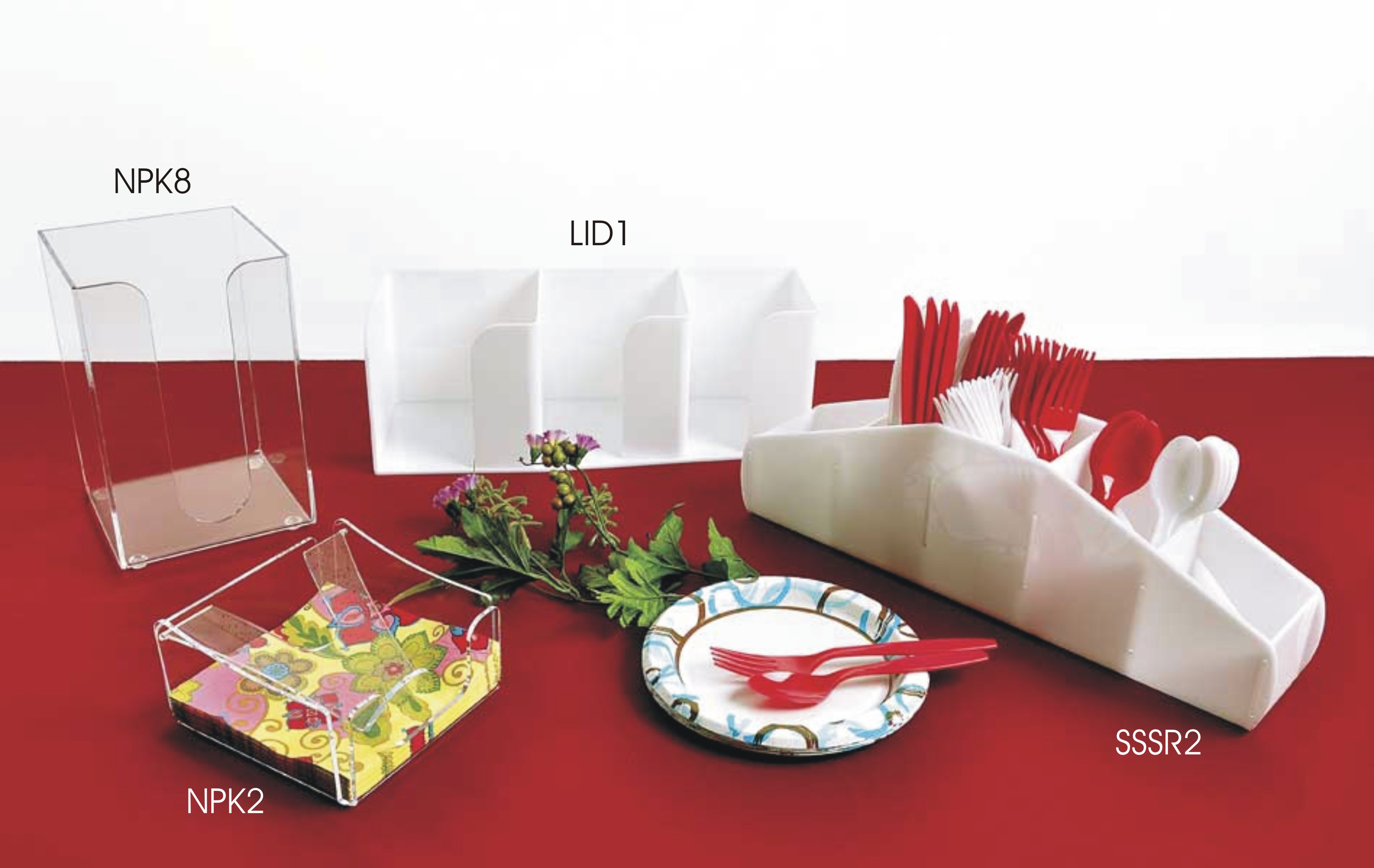 Drink-Lid Organizer.       Categ  34-185