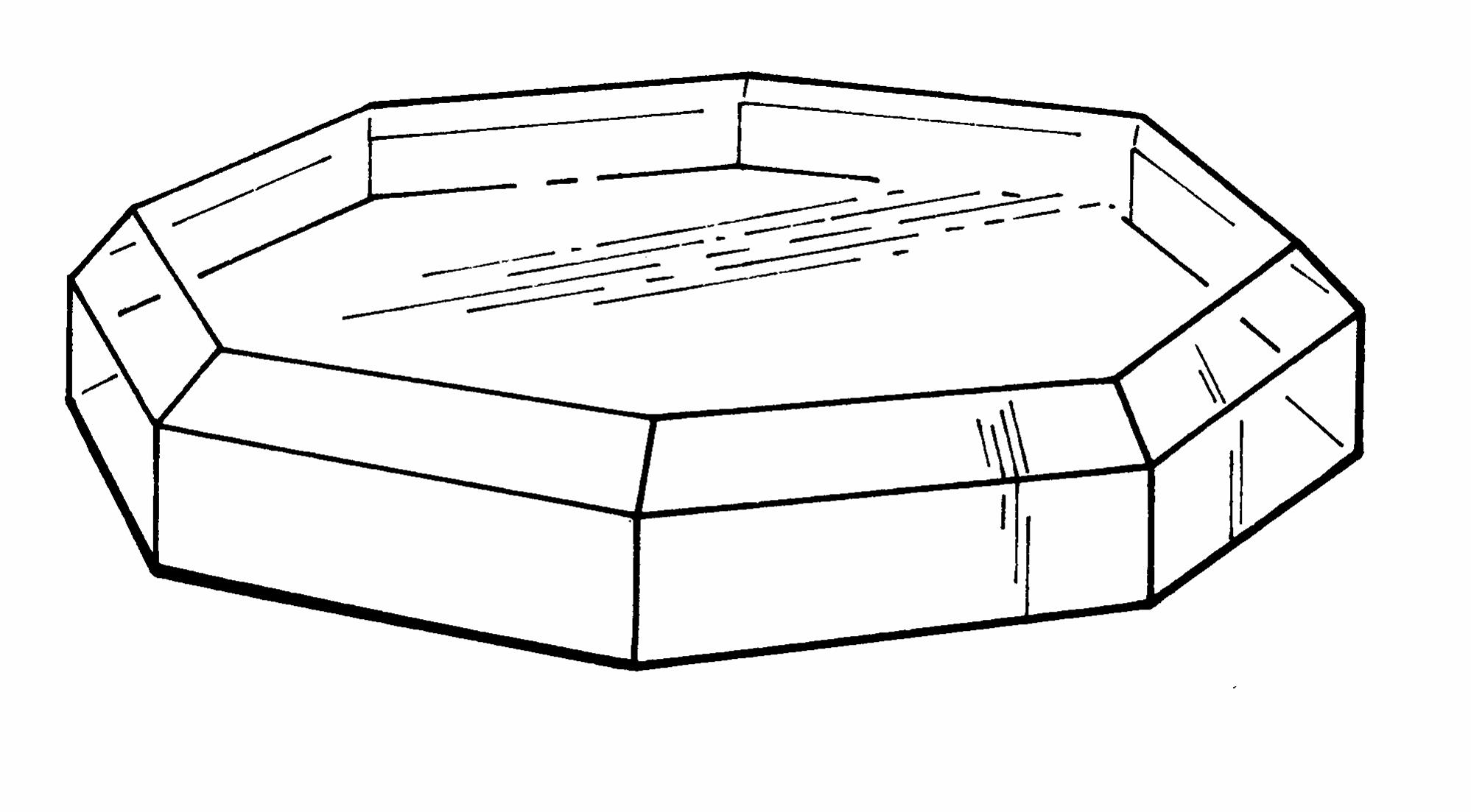 Octagonal Base.         Categ  19-114