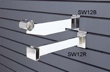 Hangrail bracket for slatwall
