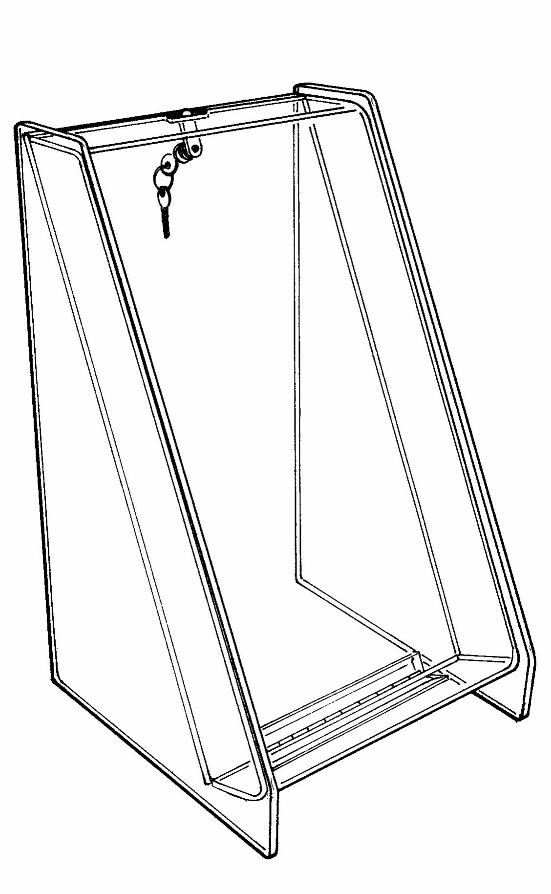 Vertical Tray Case.         Categ  16-94, 10-125