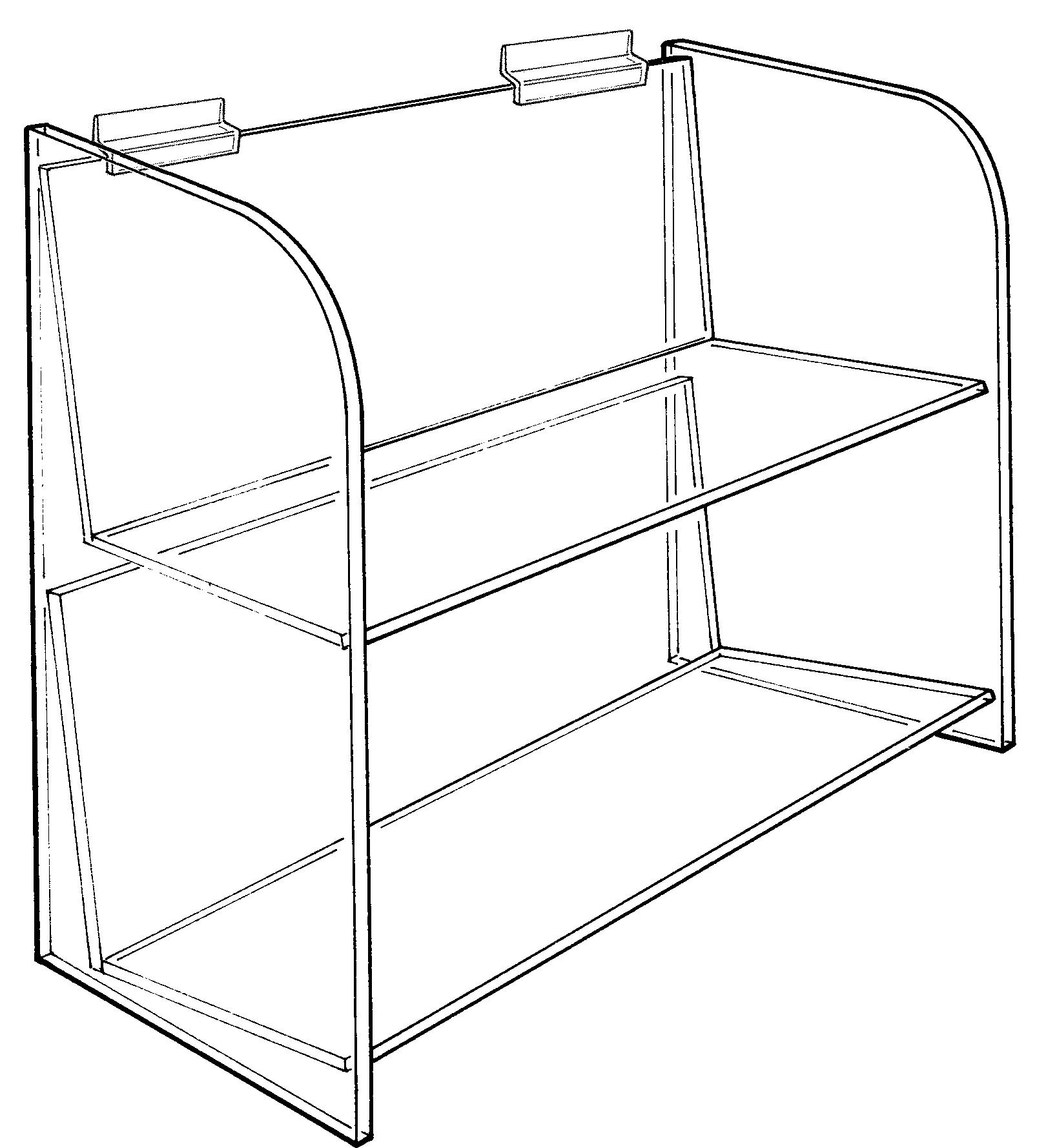 Compact-Disc Shelves.       Categ  15-153