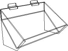 Angled Tray.       Categ  15-150